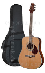 Large view Acoustic Guitar GREG BENNETT (SAMICK) D7 BEAUMONT - Dreadnought - solid cedar top