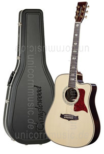 Large view Acoustic Guitar TANGLEWOOD TW1000/H SRC E - Heritage Series - Fishman Presys Blend - Cutaway - all solid + hardcase