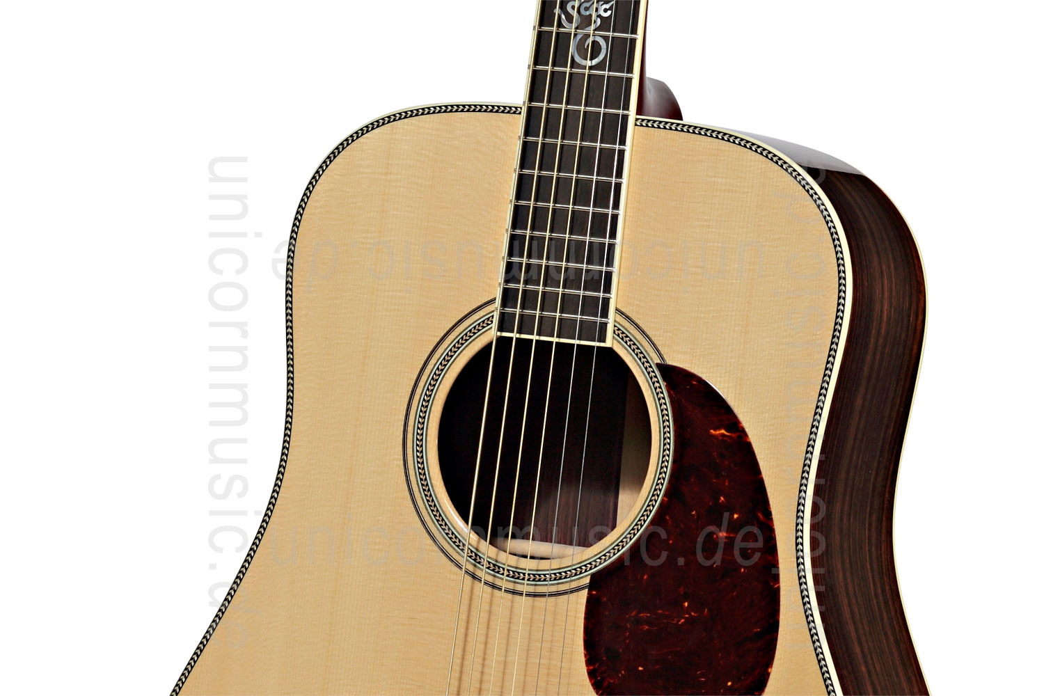 to article description / price Acoustic Guitar SANTA CRUZ Toni Rice (2014) - Dreadnought Model - Engelmann spruce top - all solid + hardcase