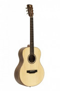 Acoustic Guitar - CRAFTER BIG MINO BK WLN - solid mahogany top