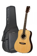 Acoustic Guitar STANFORD DEJA VU SERIES DRUNKEN DADDY 28 - Dreadnought - solid top + back